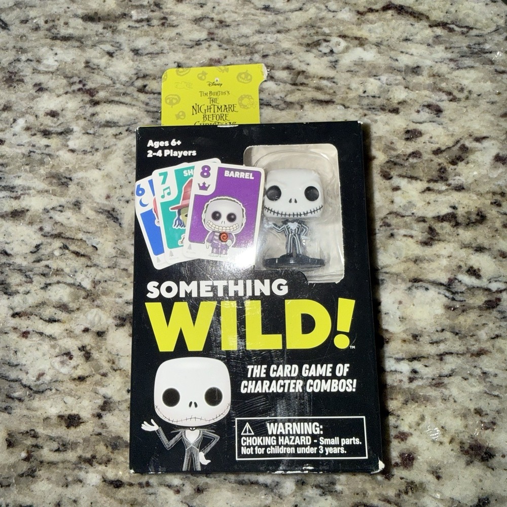 Disney The Nightmare Before Christmas Something Wild! Funko Games Game Box A